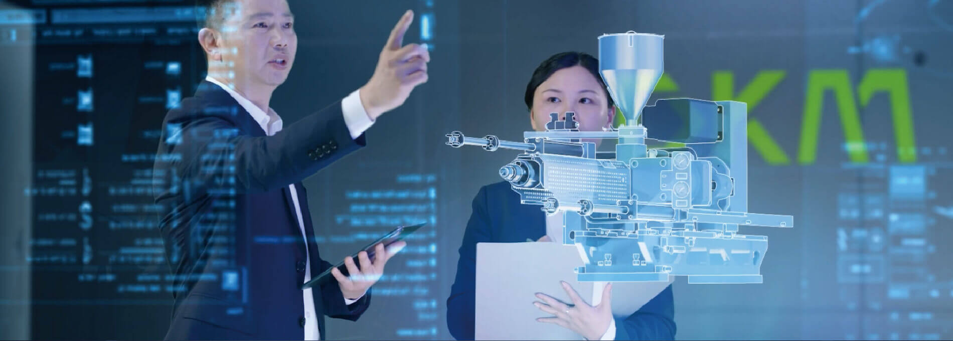 DKM智能成型注塑機